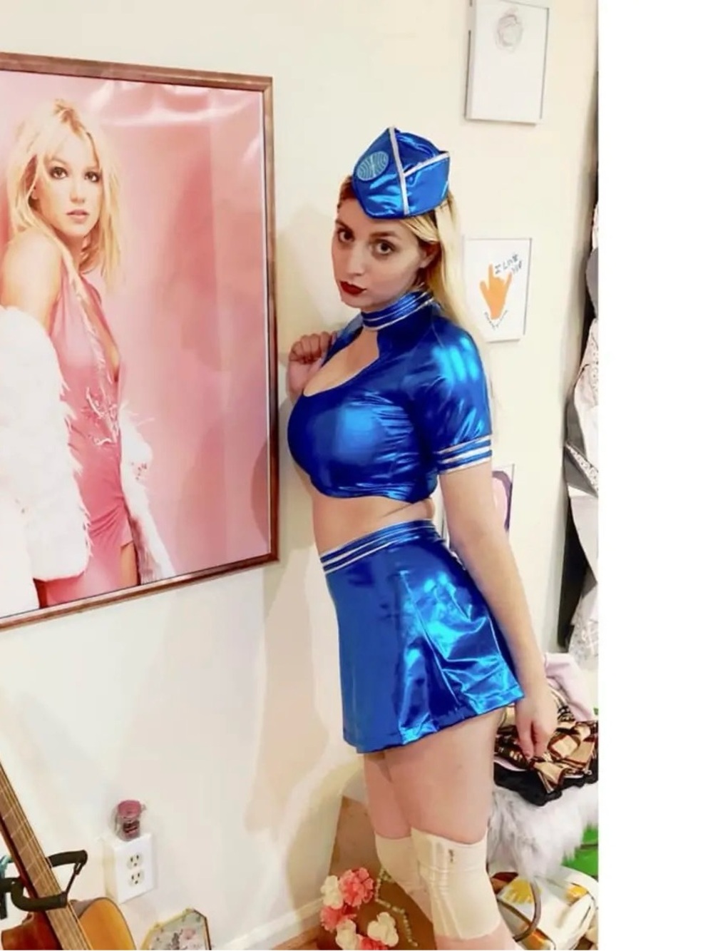 Britney "Toxic" Flight Attendant Costume